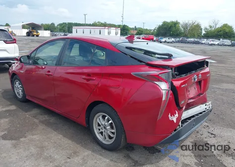 2016 Toyota Prius Two from USA, damaged, VIN JTDKBRFU7G3512560